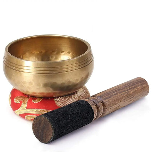 Ensemble de Bol Chantant Tibétain pour la Méditation - Un Cadeau Unique pour la Méditation, le Yoga et le Soulagement du Stress